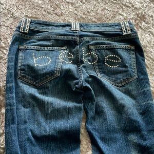 Diamond Bebe low rise jeans